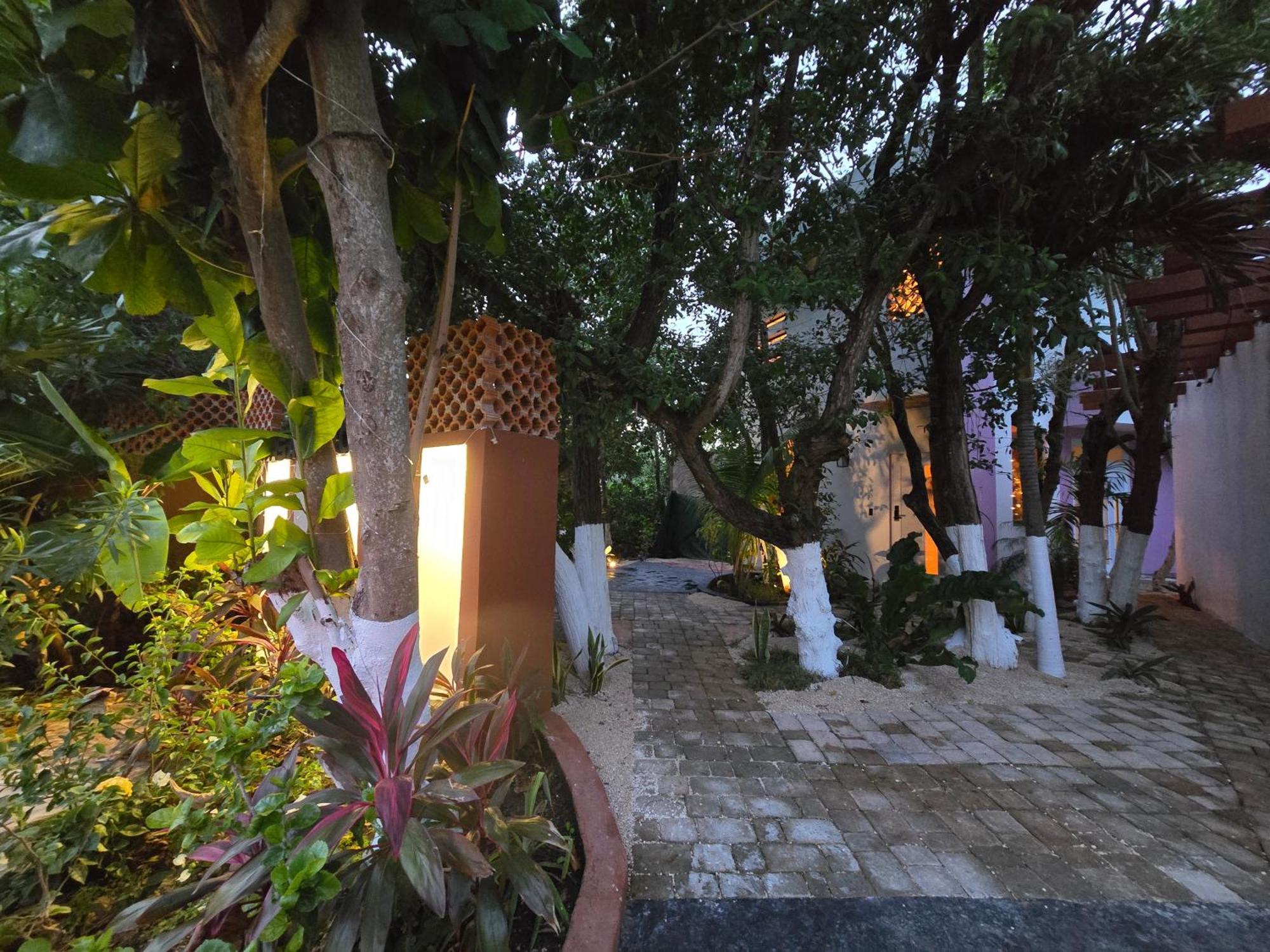 Villa Casa Rosse Tulum Exterior foto